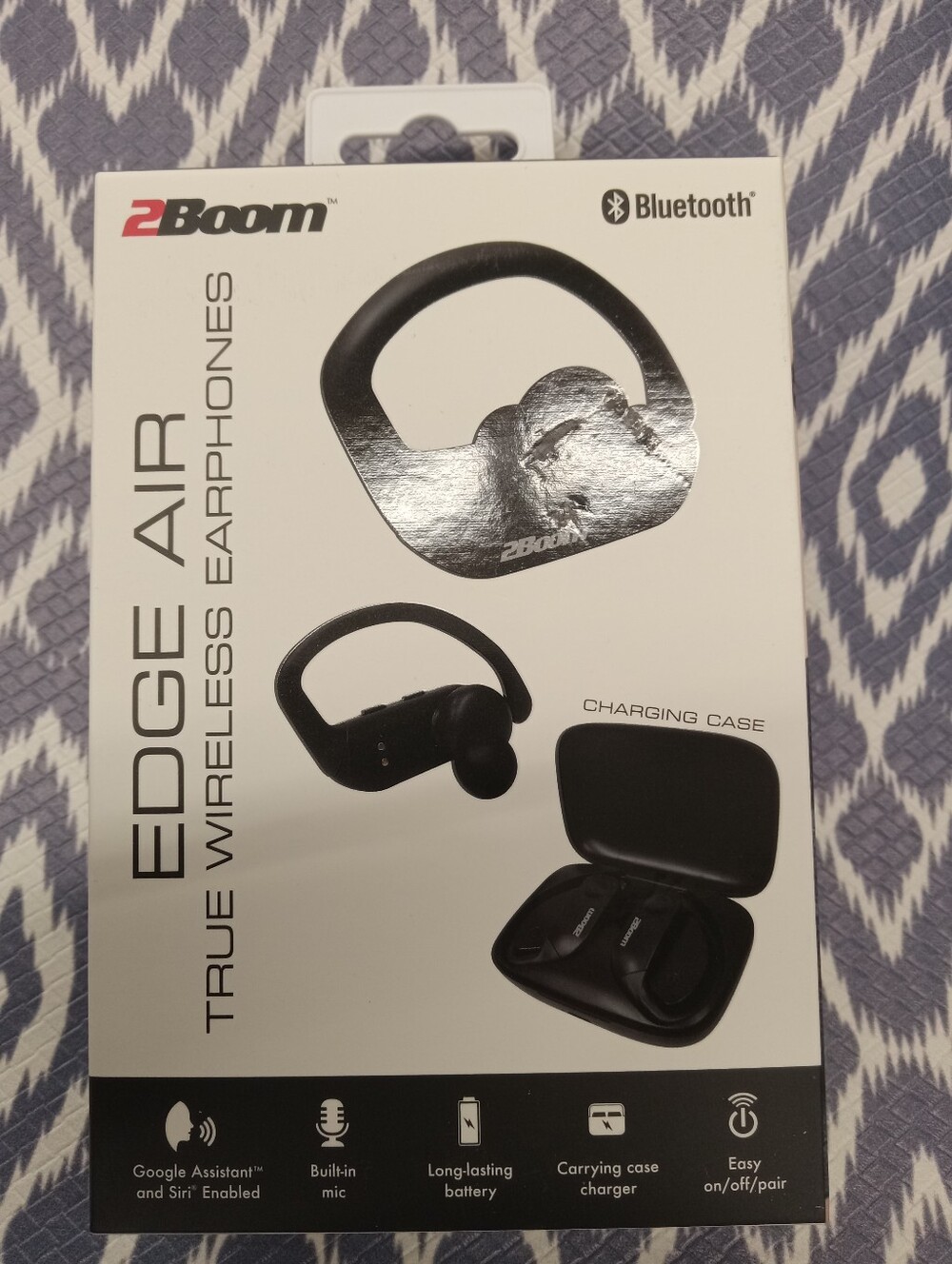 Edge Air True Wireless Bluetooth Earphones - Black